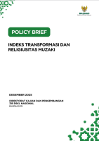 Kajian Indeks Transformasi dan Religiusitas Muzaki